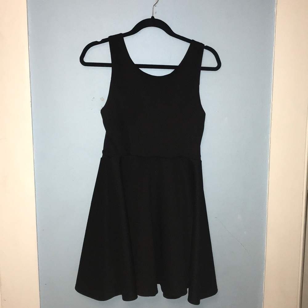Forever 21 Black A-Line Dress